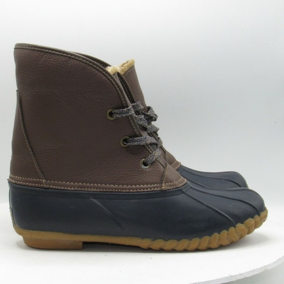Sporto Size 11 M Black Brown Boots Mens L4 E12 main image 8